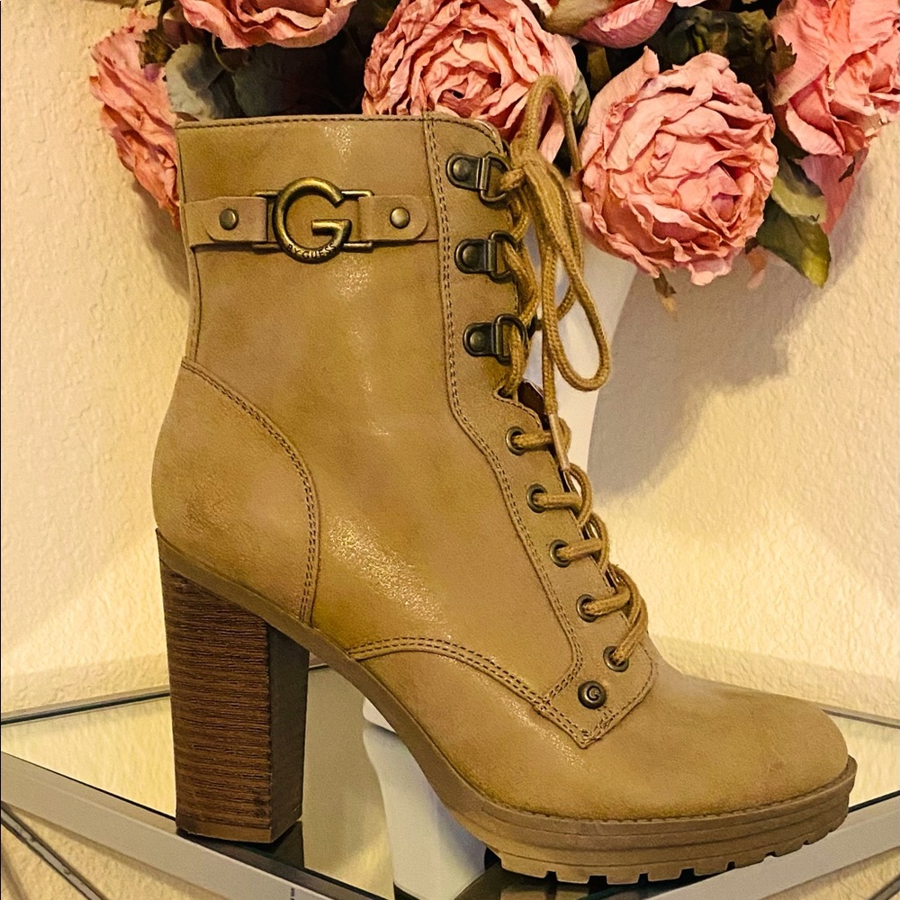 G by Guess Combat Boots